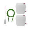 pachet 4 produse canistra plastic cu robinet 20l si accesorii