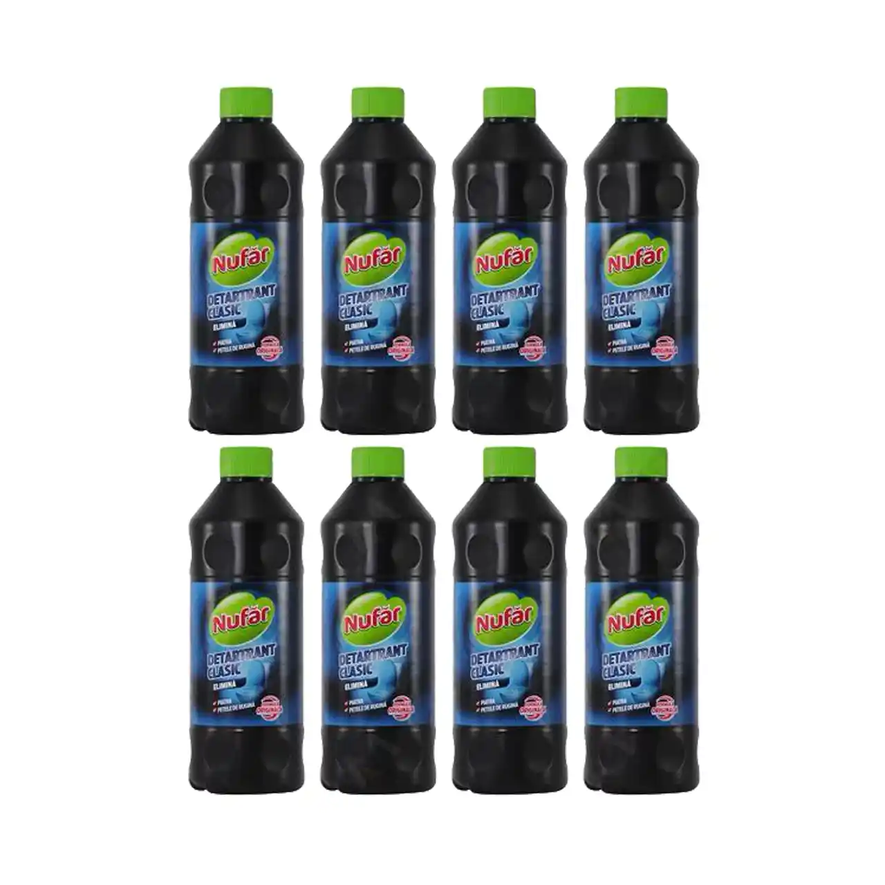 pachet 8 produse nufar detartrant clasic pentru piatra si rugina 800ml 1