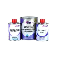 pachet vopsea email de cada 0 375l trafalet cu 2 rezerve tava si pensule 30 si 60 mm 1