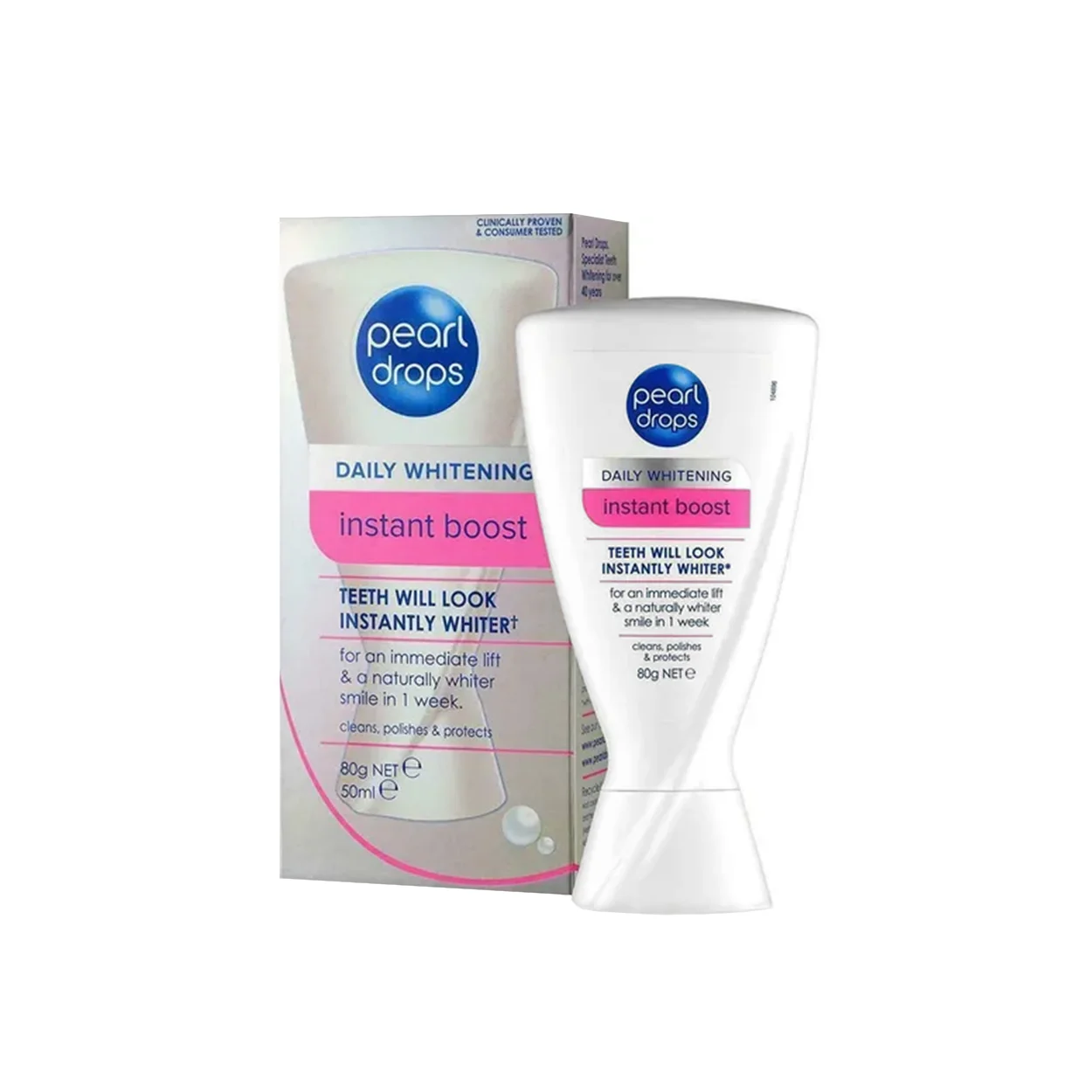 pasta pentru albirea dintilor pearl drops instant white and shine 50 ml 1