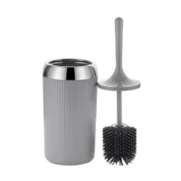 perie de toaleta din silicon cu suport 2