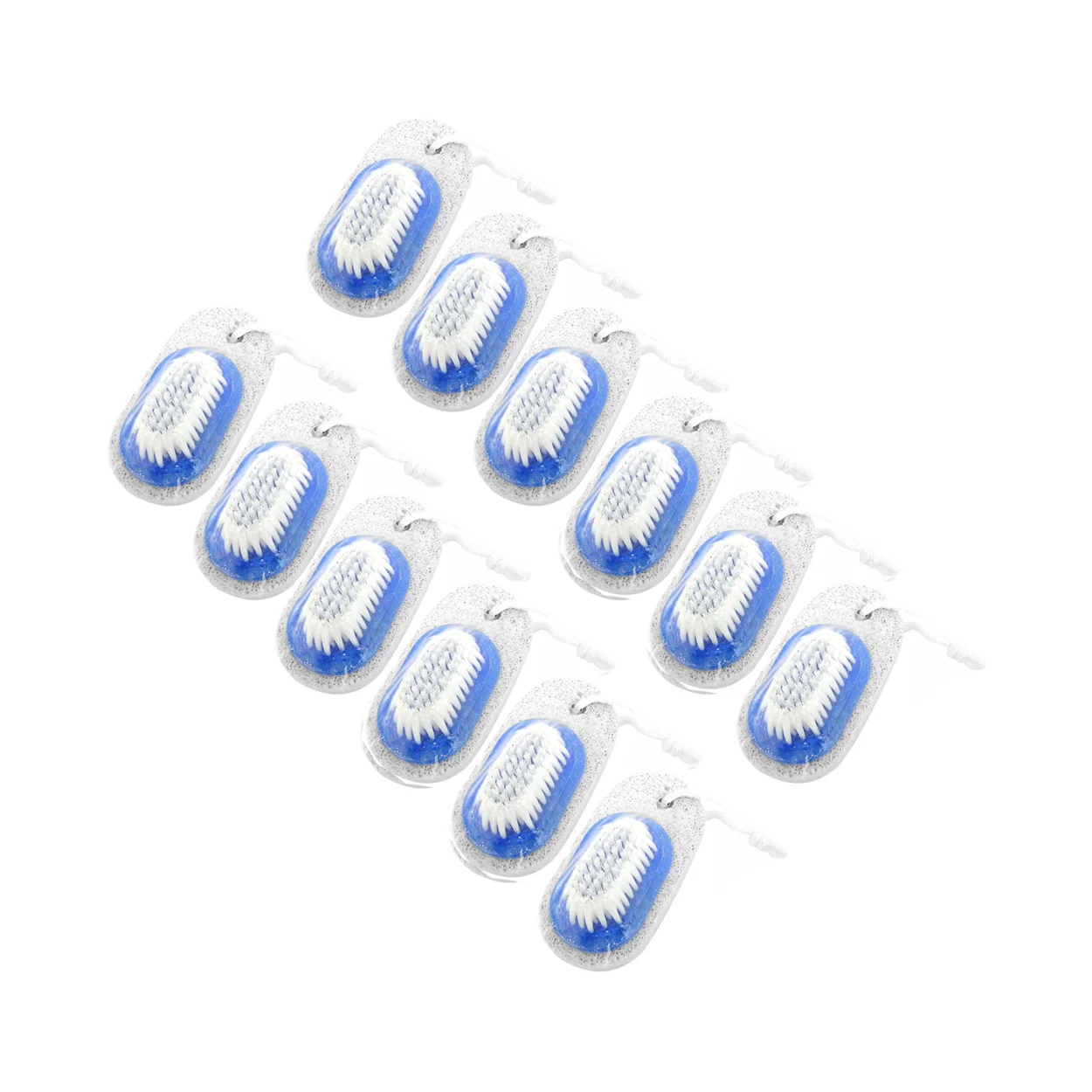 piatra ponce pentru calcaie cu perie de unghii set 12 buc 1