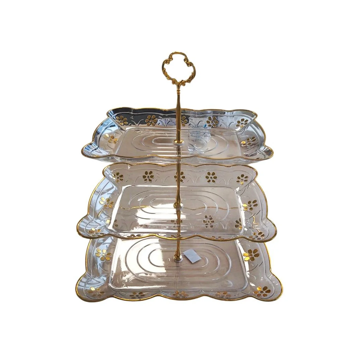 platou cu 3 niveluri pentru prajituri patrat 1