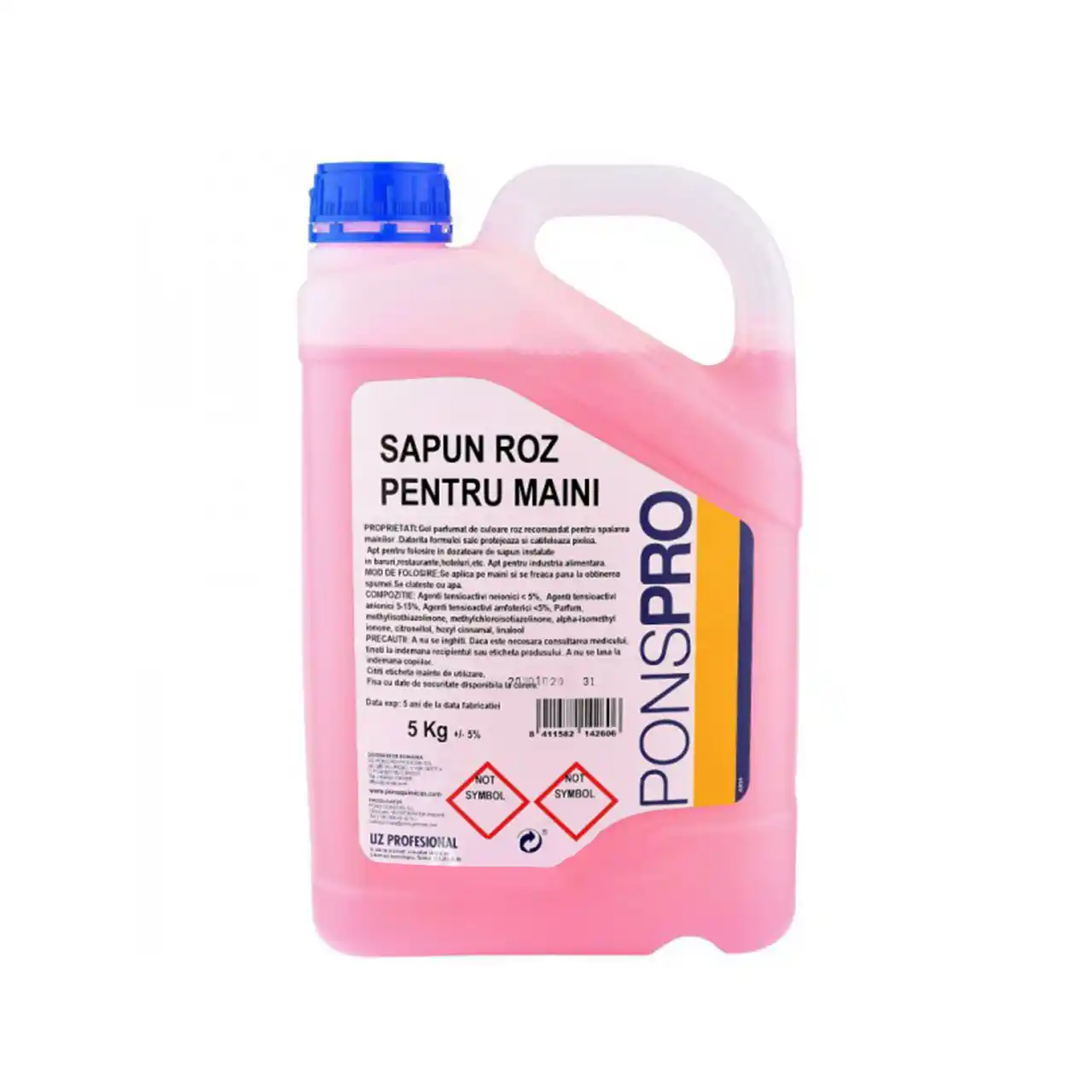 ponspro sapun lichid 5l litri de maini profesional