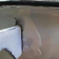 resigilat strecuratoare emailata alba 18 cm 3