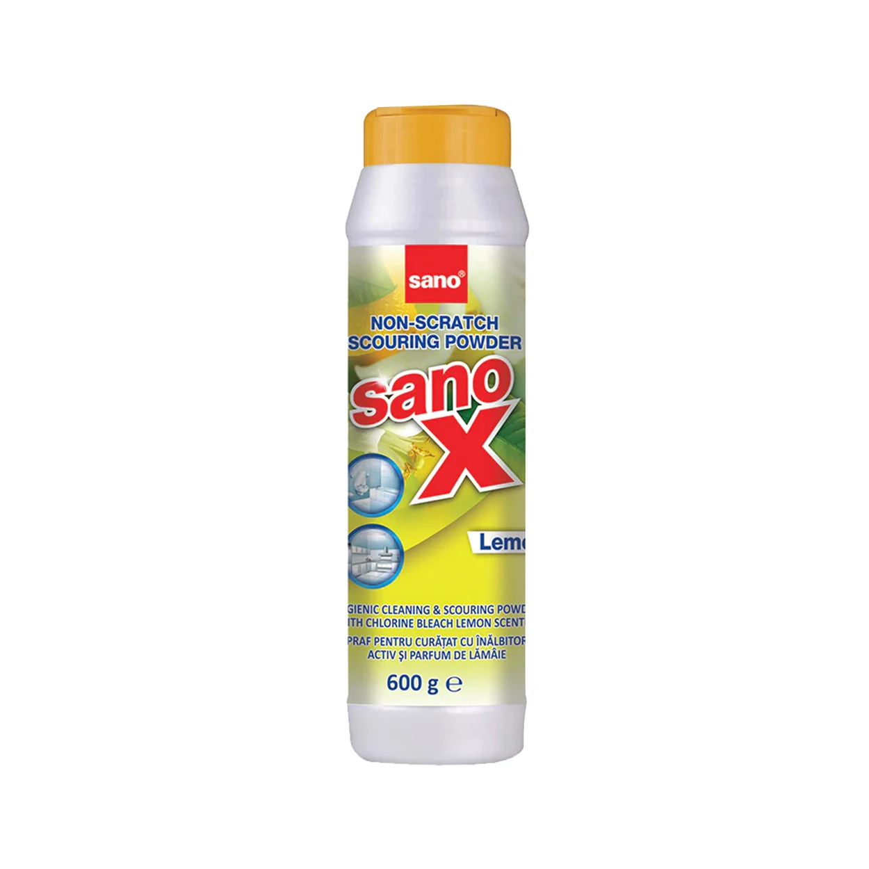 sano x powder praf de curatat lemon 600 g 1