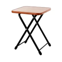 scaun pliabil lemn de gradina fara spatar 2