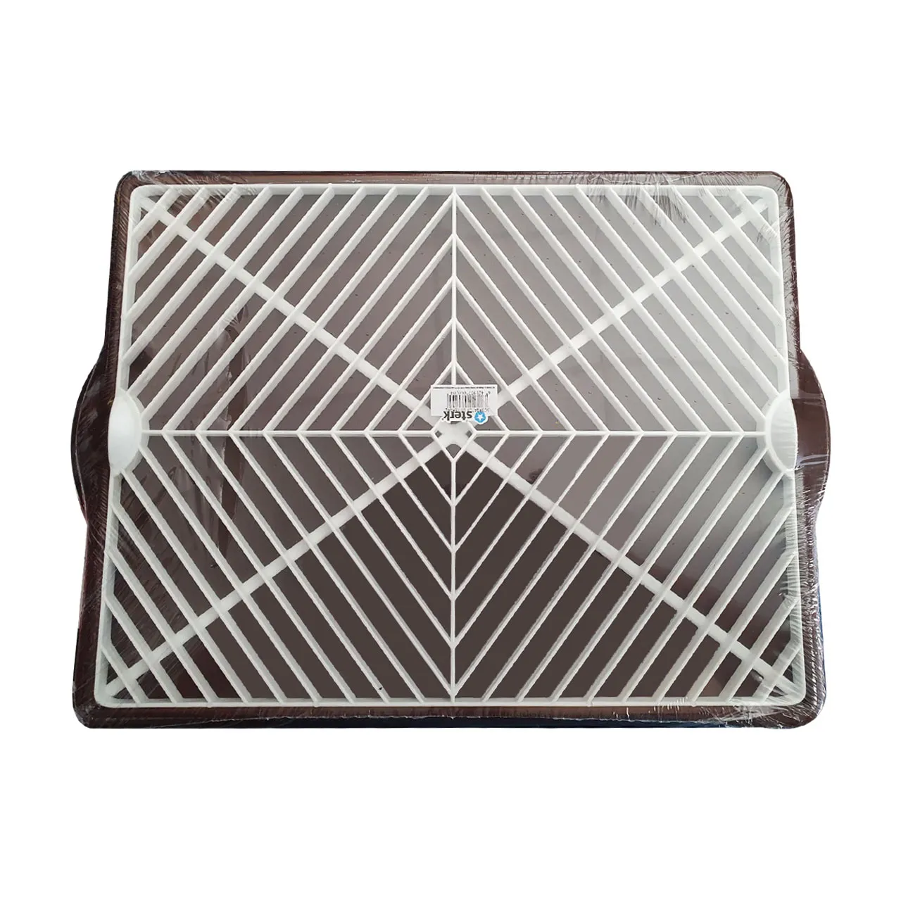 scurgator vase bucatarie plastic maro 2