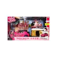 set fashion travel cu masina decapotabila elicopter si caravana 2