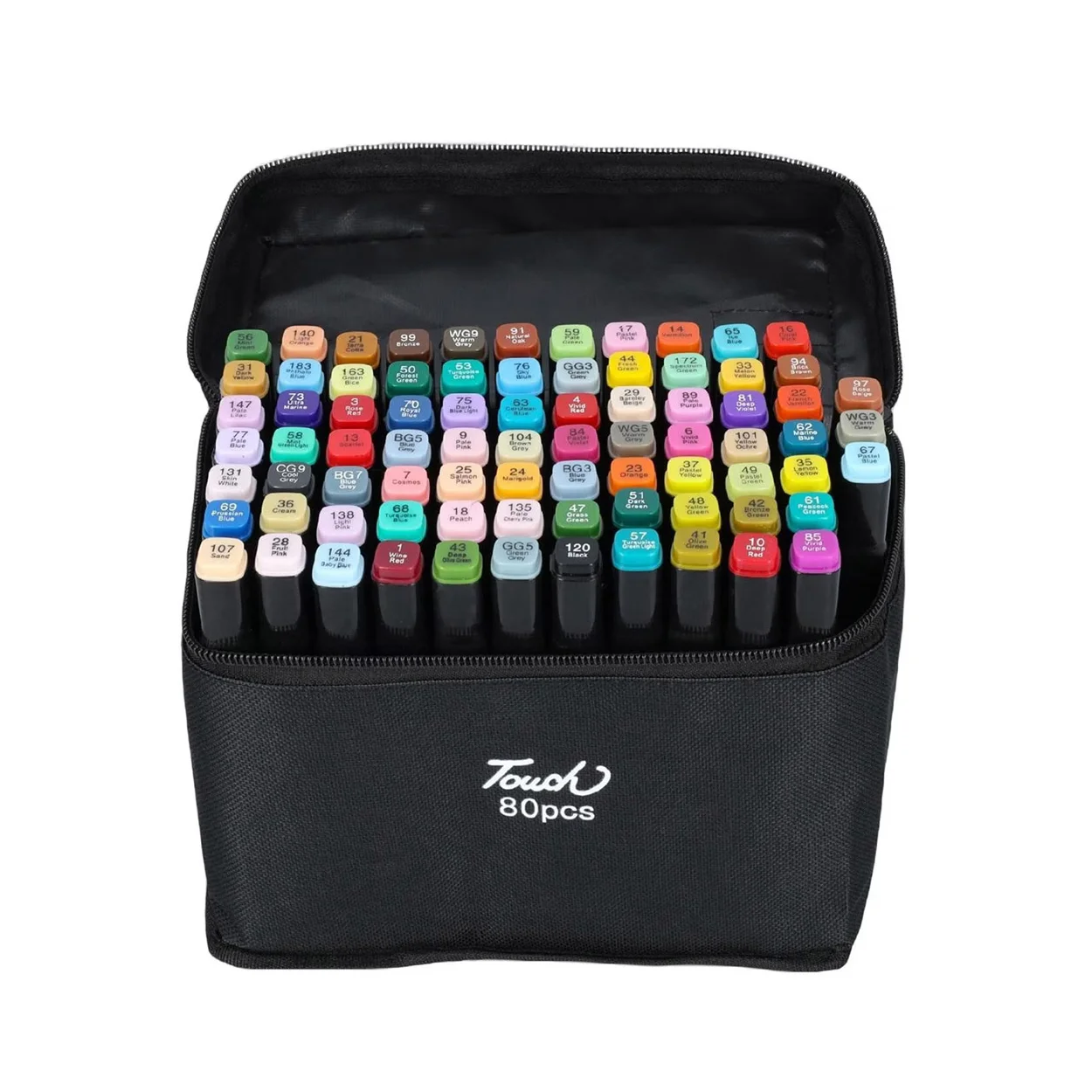 set markere colorate 80 bucati 1