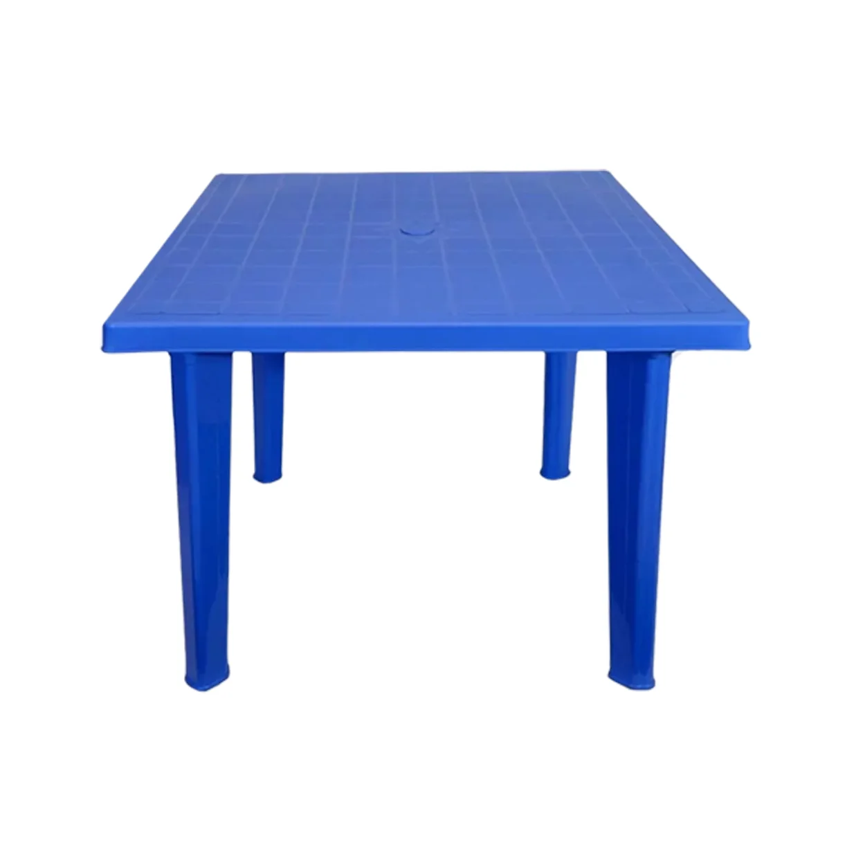 set masa patrata cu 4 scaune plastic si umbrela de soare multicolora 2