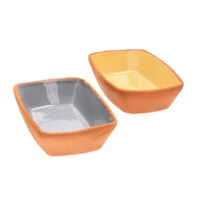 set tavi din lut termorezistent 13x9x3 5 cm 2 buc 2