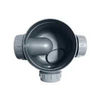 sifon pardoseala baie 2 intrari 1 iesire 15x15 cm 1