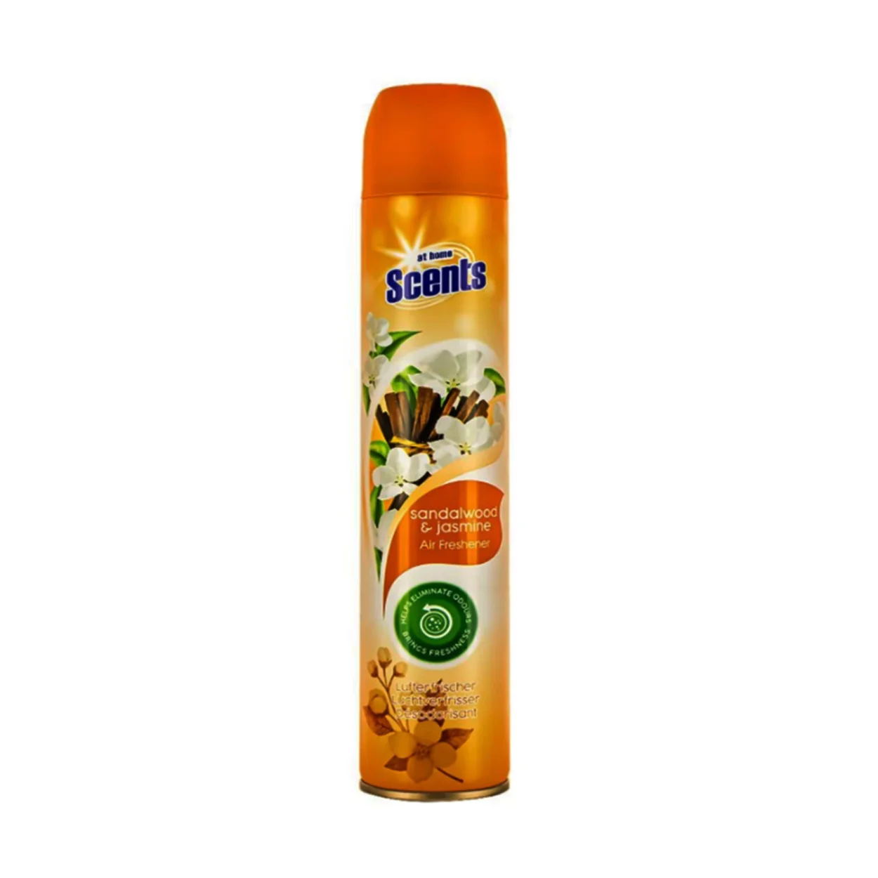 spray odorizant camera cu lemn de santal si iasomie at home 400 ml 2