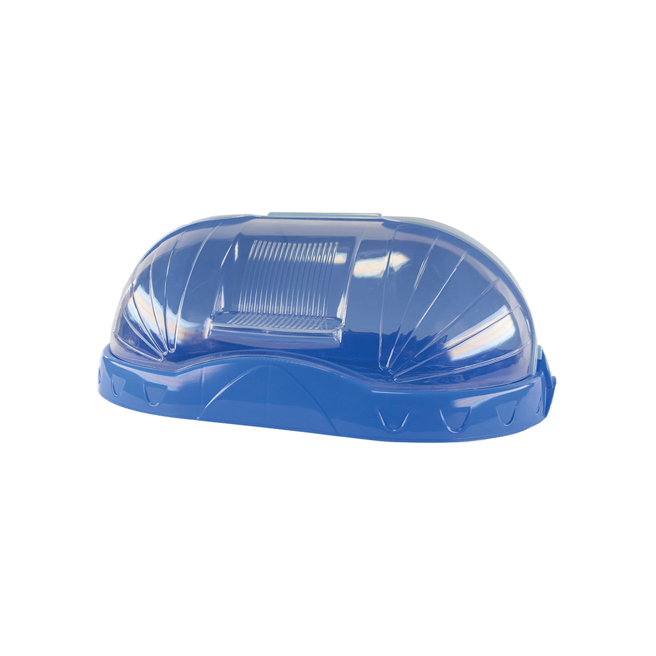 sterk cutie paine plastic cu capac albastra 1