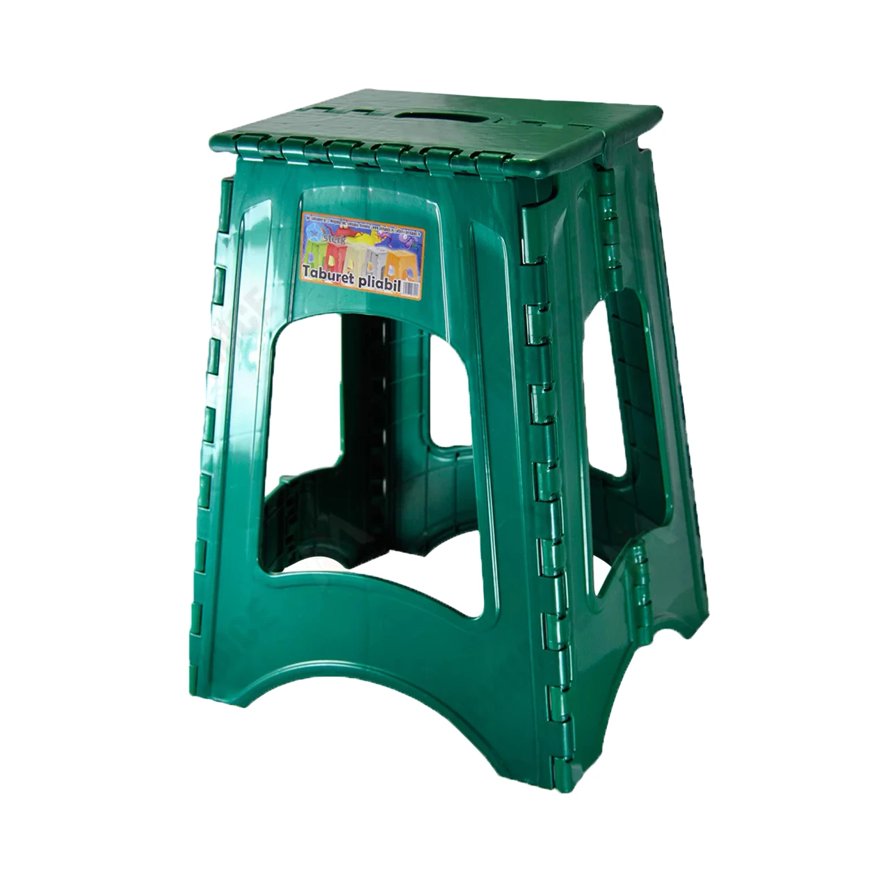 sterk scaun pliabil plastic verde 1