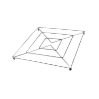 suport oale fierbinti patrat din inox 18 cm 1