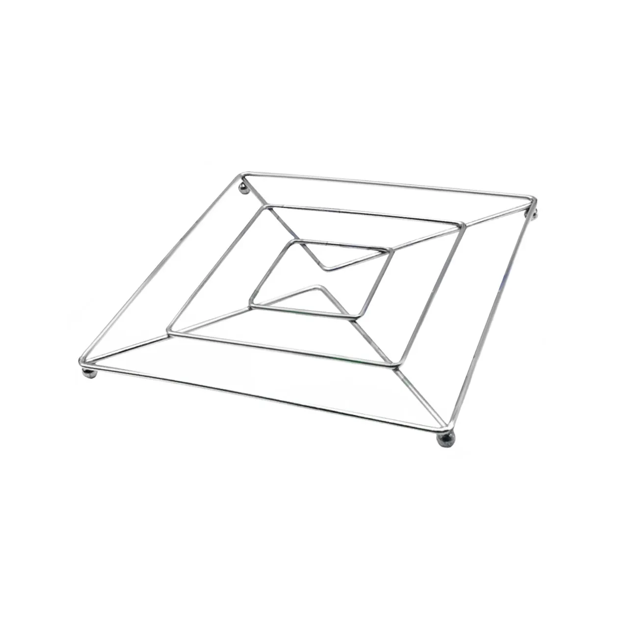 suport oale fierbinti patrat din inox 18 cm 1