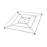 suport oale fierbinti patrat din inox 18 cm 2