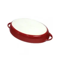 tava cuptor din ceramica cu manere ovala 39x22x6 cm 3