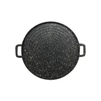tava granit rotunda cu manere 36 cm neagra 3