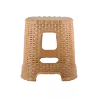 taburet plastic crem tip rattan 1