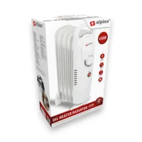 Alpina Radiator 650W, calorifer 5 elementi cu maner, Alb 1