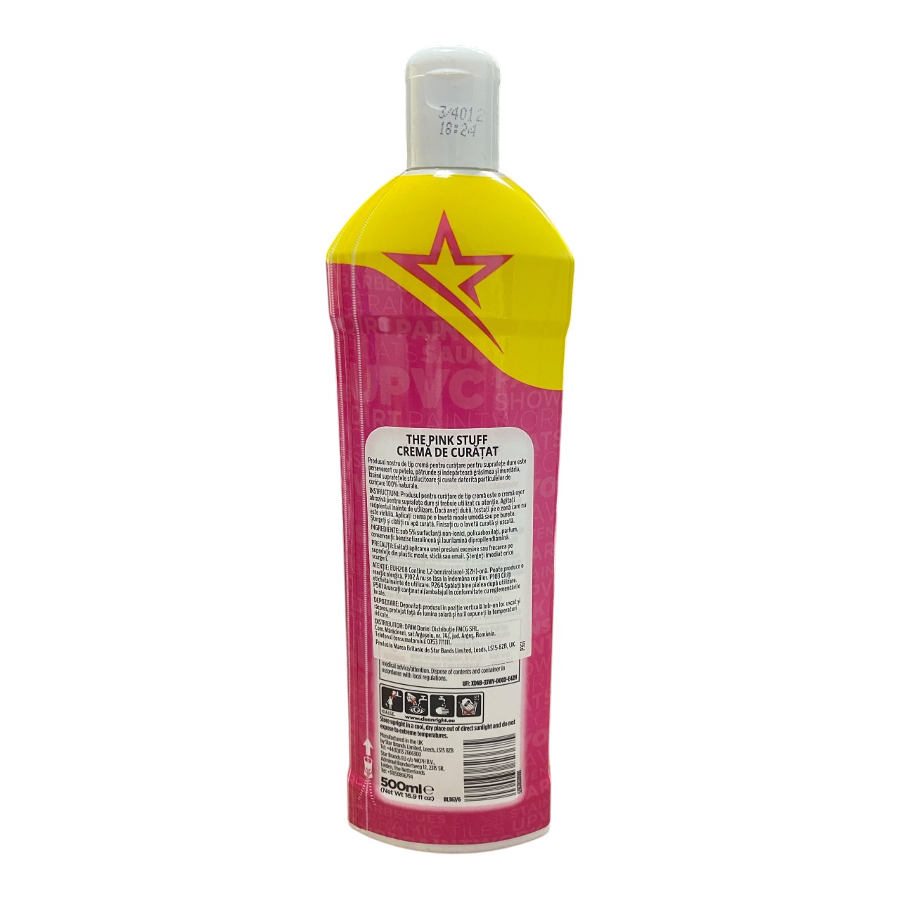 The Pink Stuff, crema de curatare universala 500ml - imagine 2