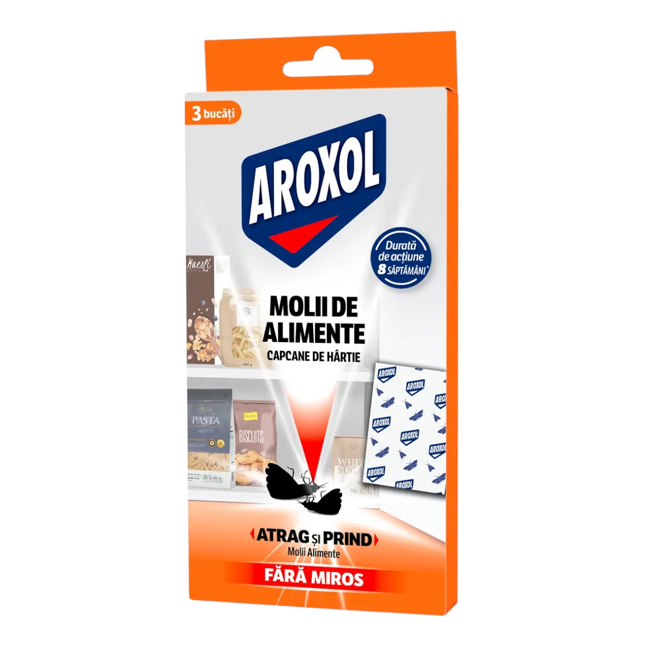 Aroxol antimolii pentru alimente, 3 bucati - imagine 3