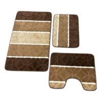 Set covorase de baie 3 piese, antiaderente