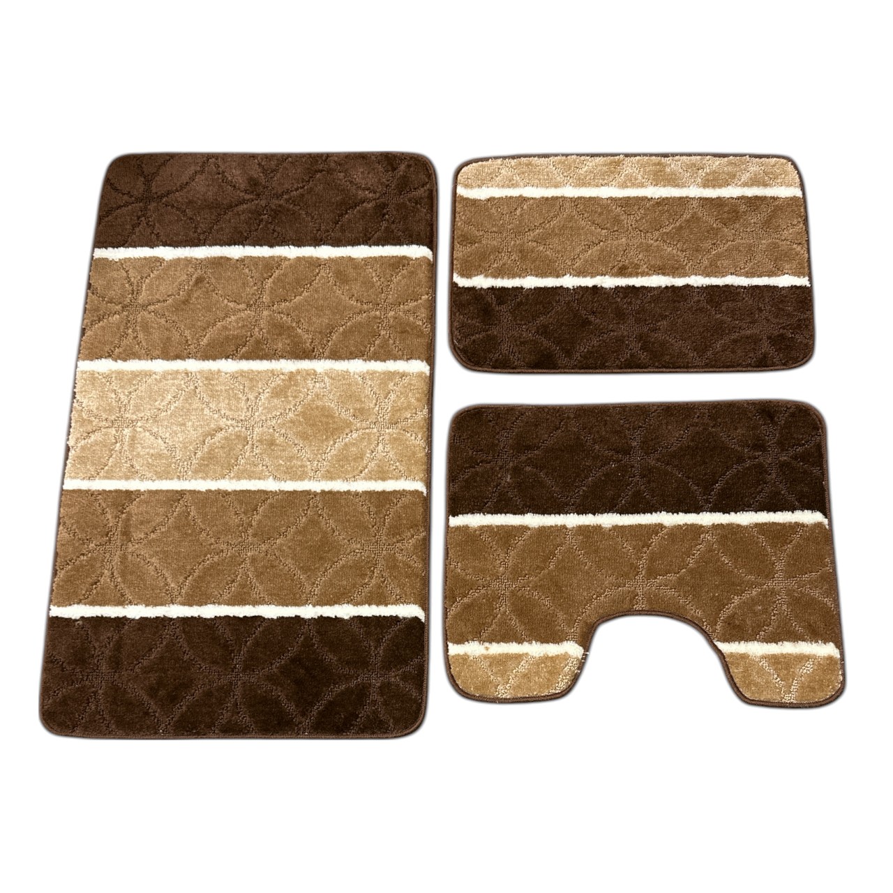 Set covorase de baie 3 piese, antiaderente