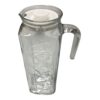 Carafa limonada (cana sticla) cu capac si maner 1.2 litri