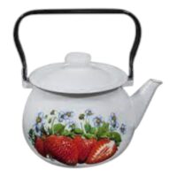 Ceainic emailat cu capac 2.5 litri