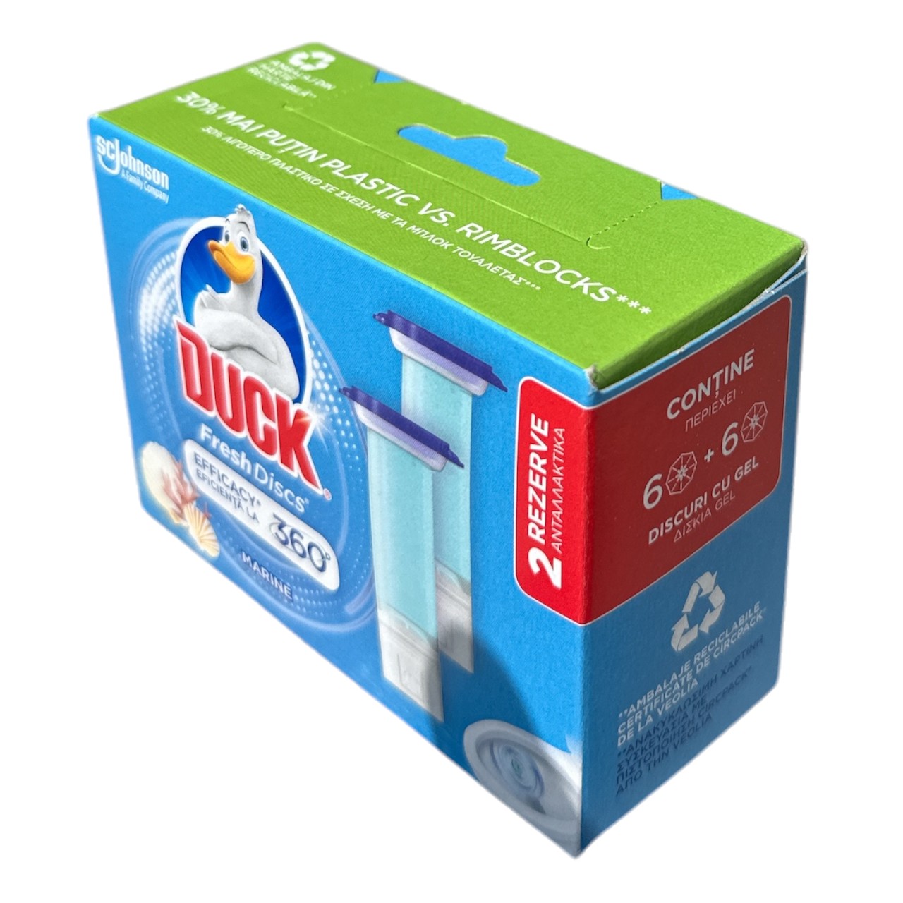 Duck Fresh Discs rezerve (Marine) 2 x 36 ml - imagine 2