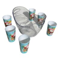 Frapiera Gheta Din Plastic + 6 Pahare Reutilizabile