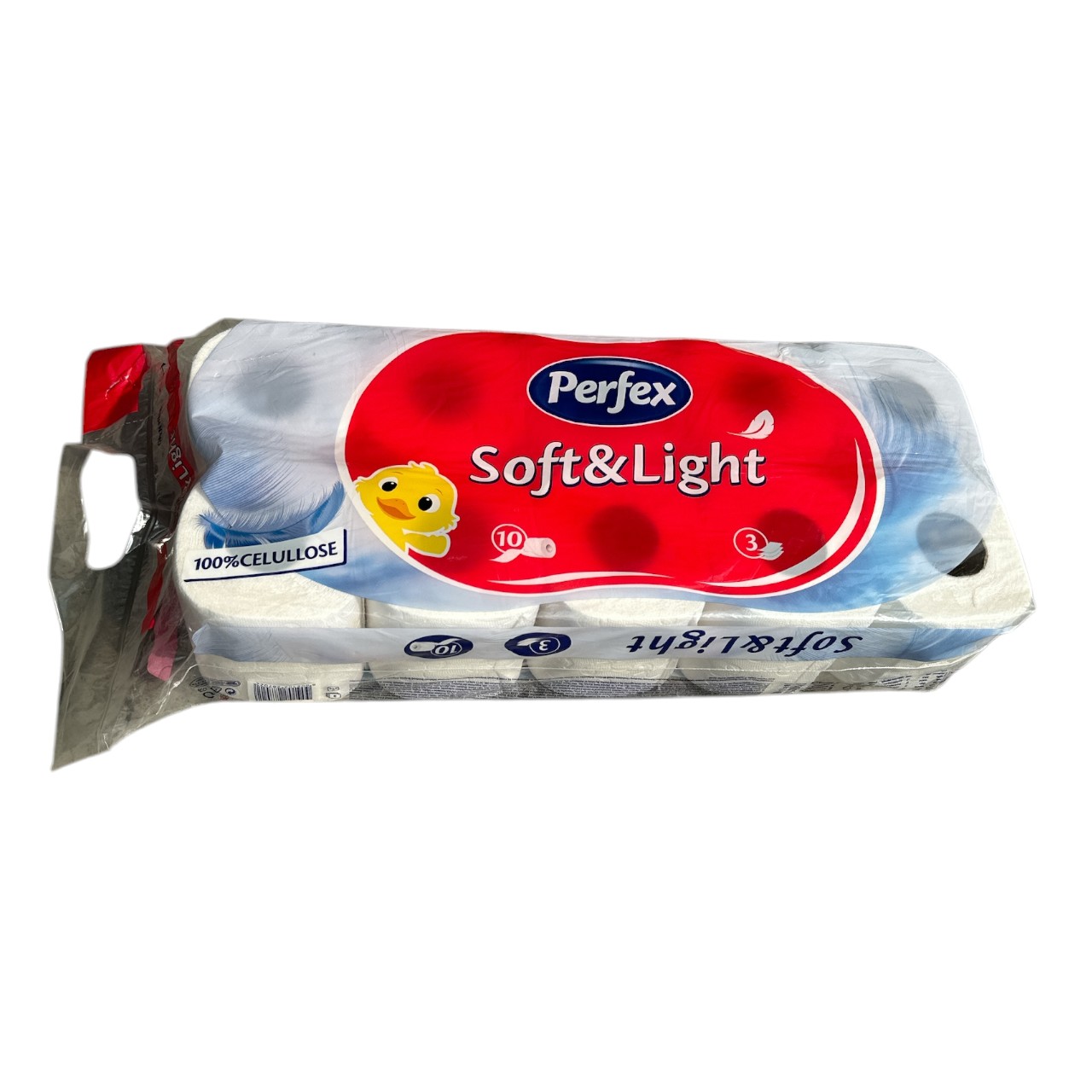 Hartie igienica (Perfex) 3 straturi, 10 role, Soft&Light