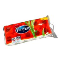 Hartie igienica (Perfex) 3 straturi, 10 role, Soft&Light