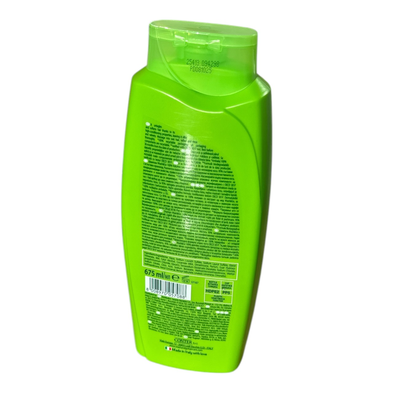 Sampon wash&go (Miere) 675 ml - imagine 2