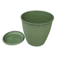 Ghiveci Ratan verde 9 litri