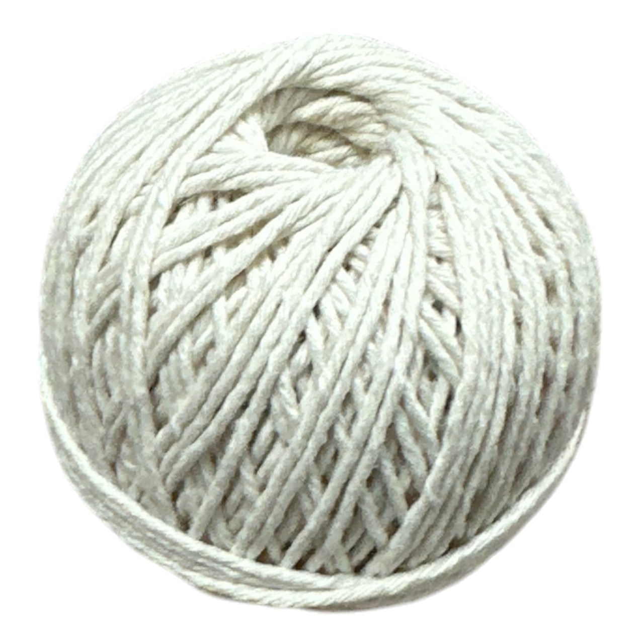Sfoara bumbac alba, 2 mm, ghem 70 g