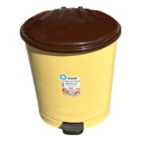 Cos gunoi cu pedala (Crem) 18 L (litri)