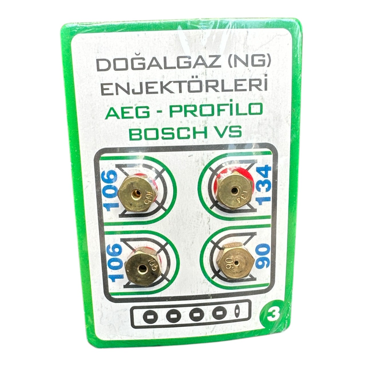 Duze Aragaz Gaz Metan (M7) set 4 bucati