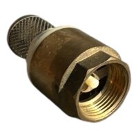 Sorb cu supapa si sita inox 3/4