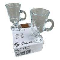 Set Cani Irish coffee (Transparente) 230 ml, 2 bucati