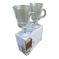 Set Cani Irish coffee (Transparente) 230 ml, 2 bucati