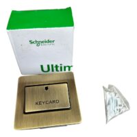 Key Card Hotel (Schneider Ultimate) din Otel, Intrerupator pentru cartela, GU1412BAB