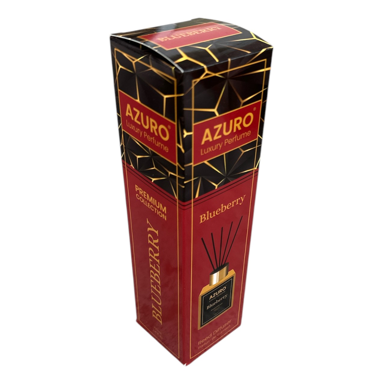 Parfum Camera cu Betisoare (Odorizant Azuro Blueberry) 100 ml - imagine 2