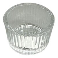 Suport Lumanari Sticla (Rotund) 53 mm