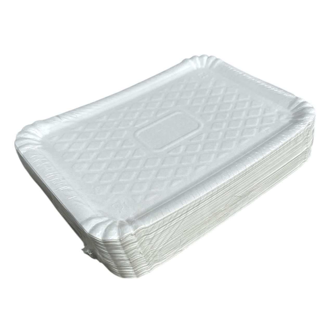 Tavite Carton Albe Unica Folosinta (T8) 235 x 165 mm,100 bucati