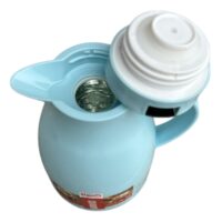 Cana Termos 1 L (litru) cu Buton, Maner si Cioc, tip Ceainic